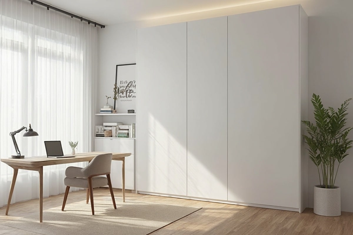 modern minimalist Murphy bed