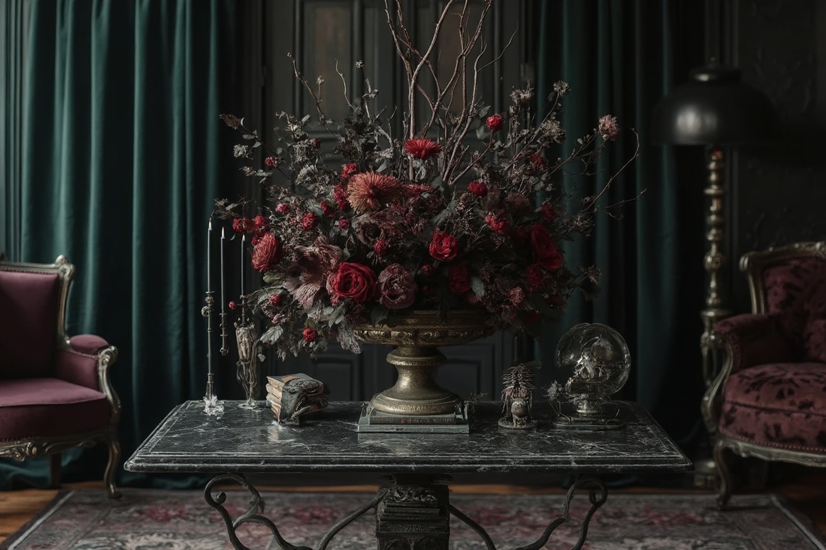 Gothic eclectic decor