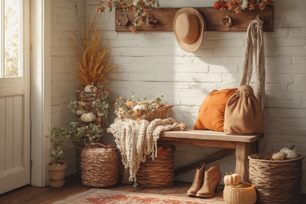 rustic entryway decor
