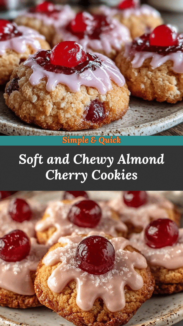 almond cherry cookies recipe