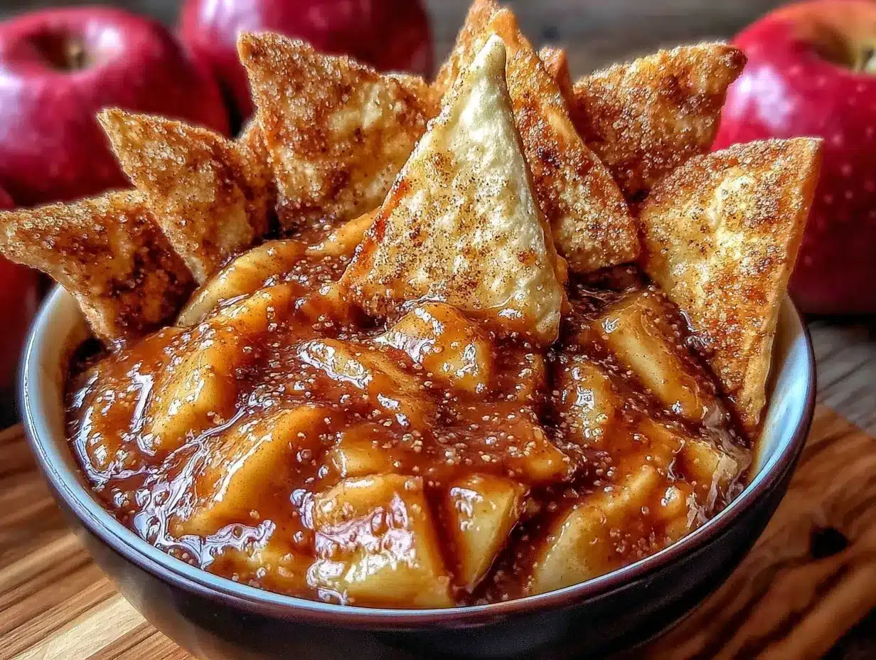 apple pie dip preparation steps
