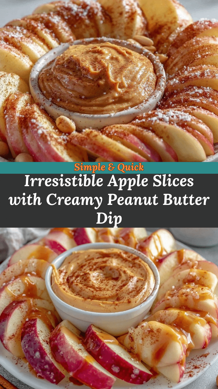 apple slices with peanut butter dip recipe