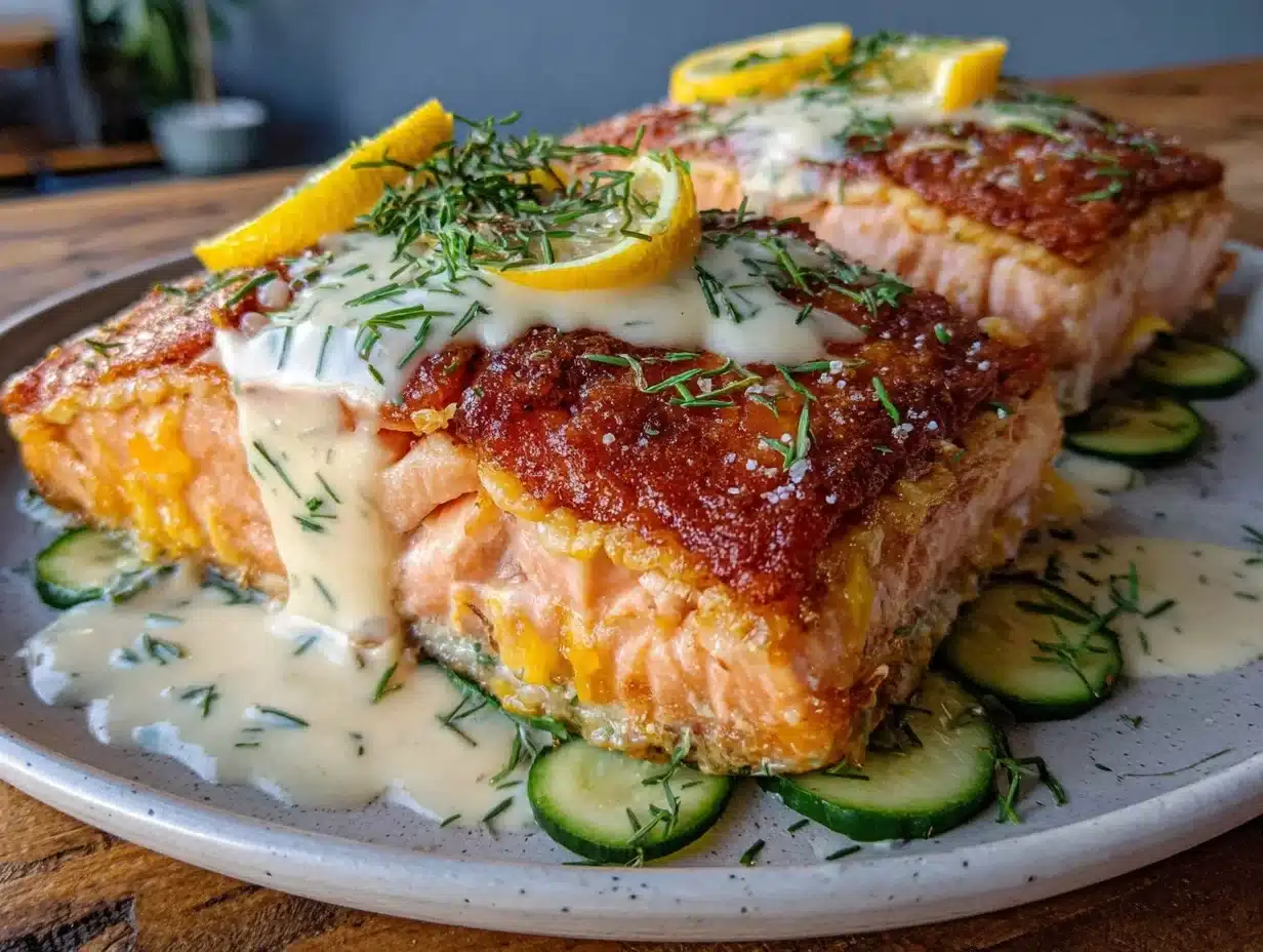 baked salmon recipe - featured image