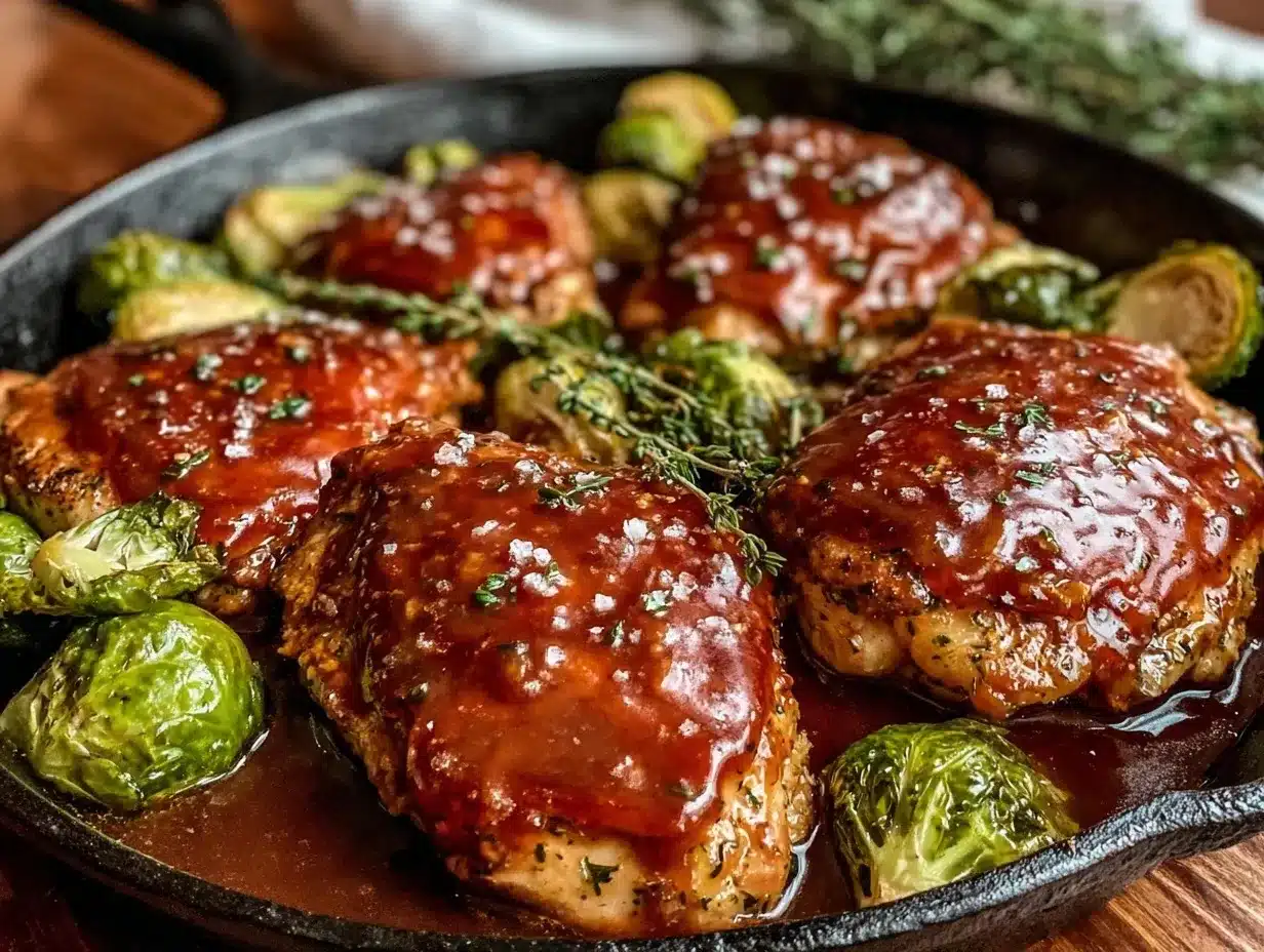 balsamic chicken dinner preparation steps