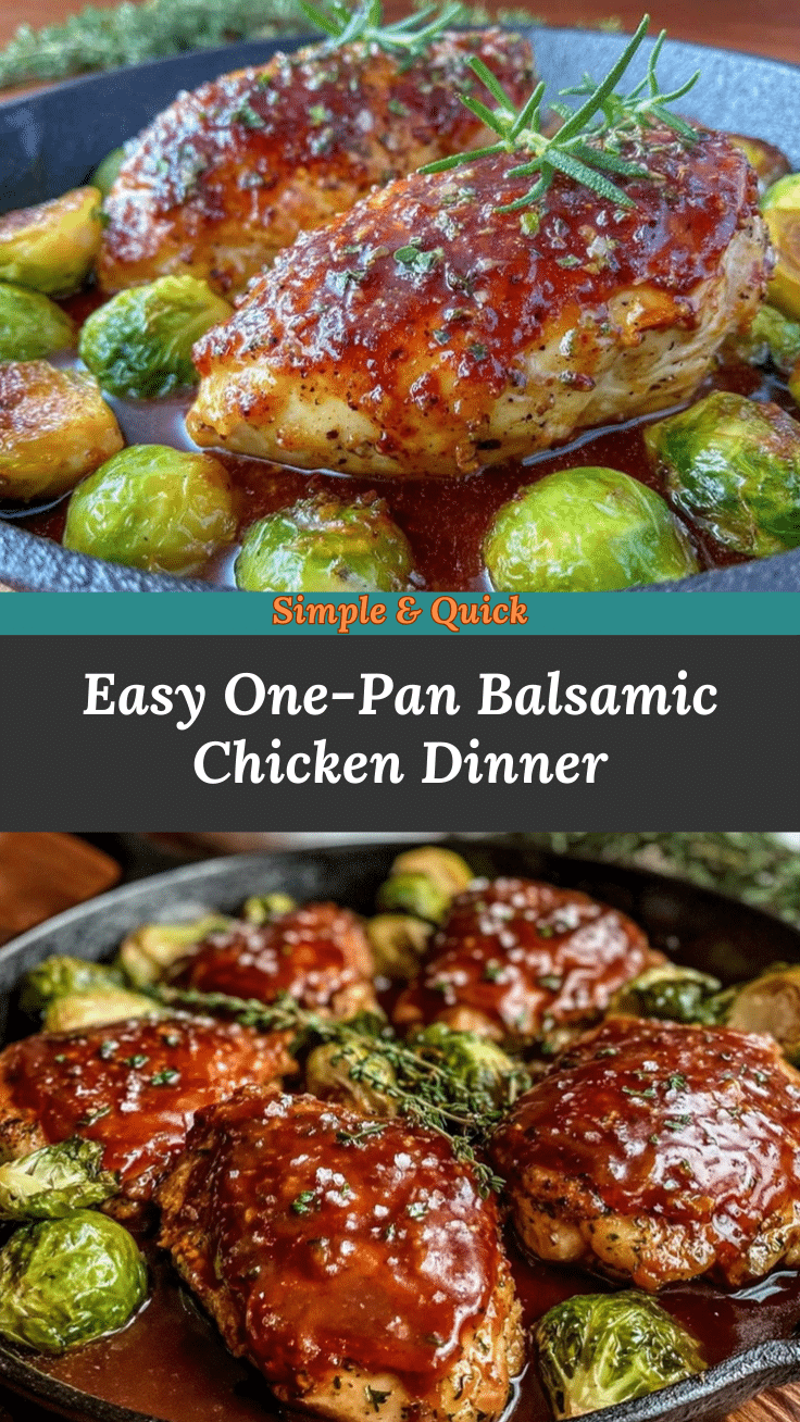 balsamic chicken dinner recipe