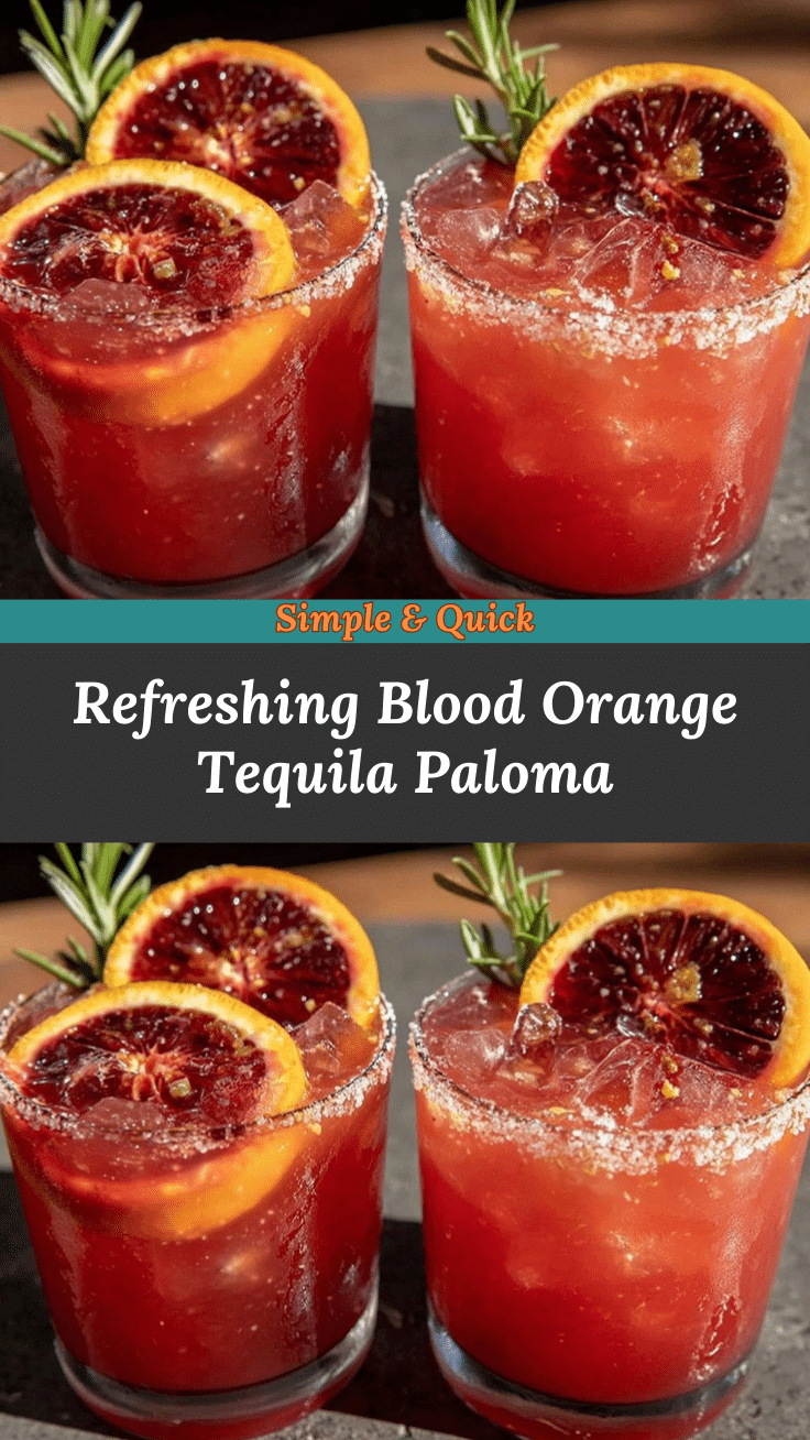 blood orange paloma recipe