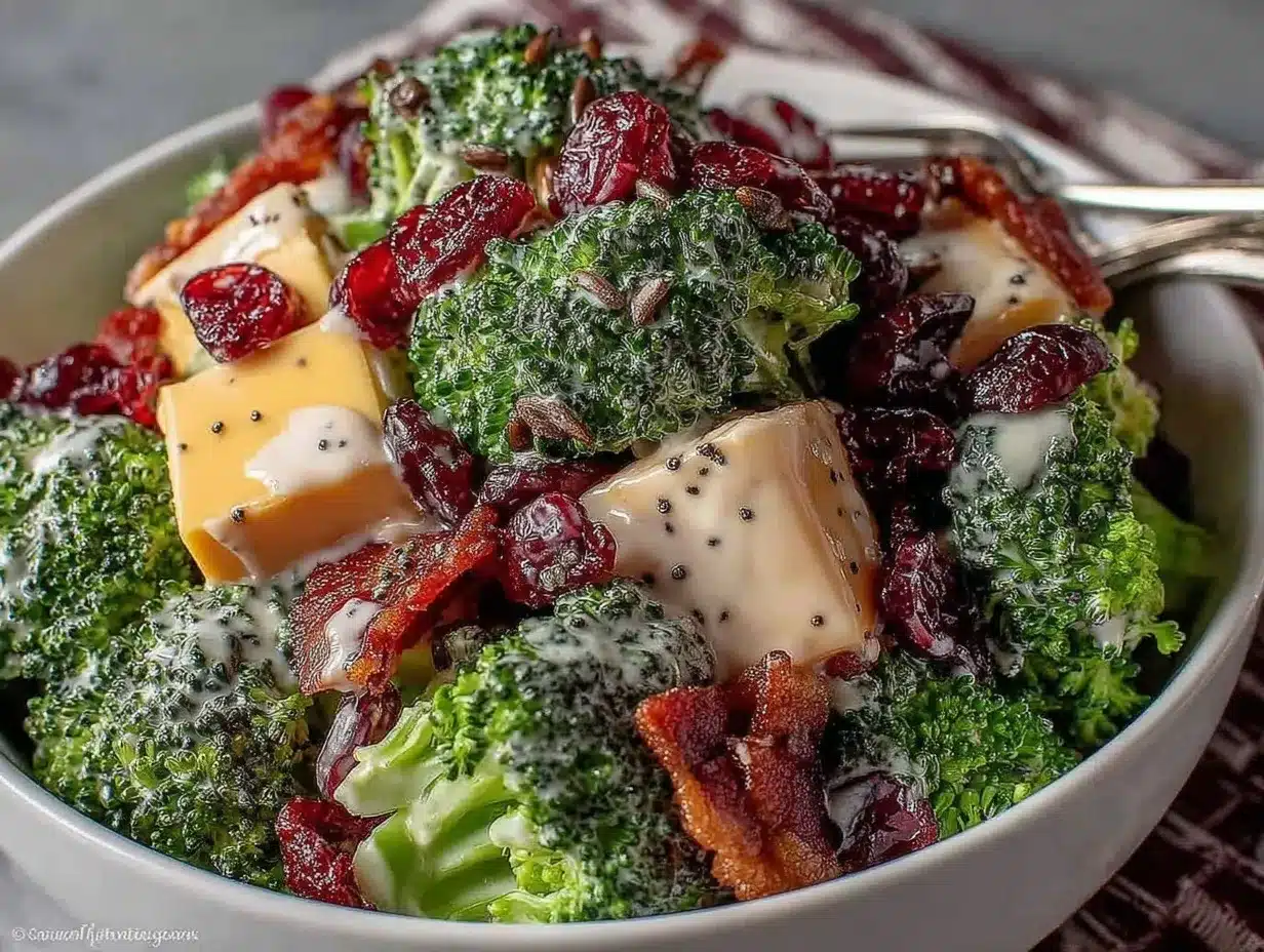 broccoli salad preparation steps
