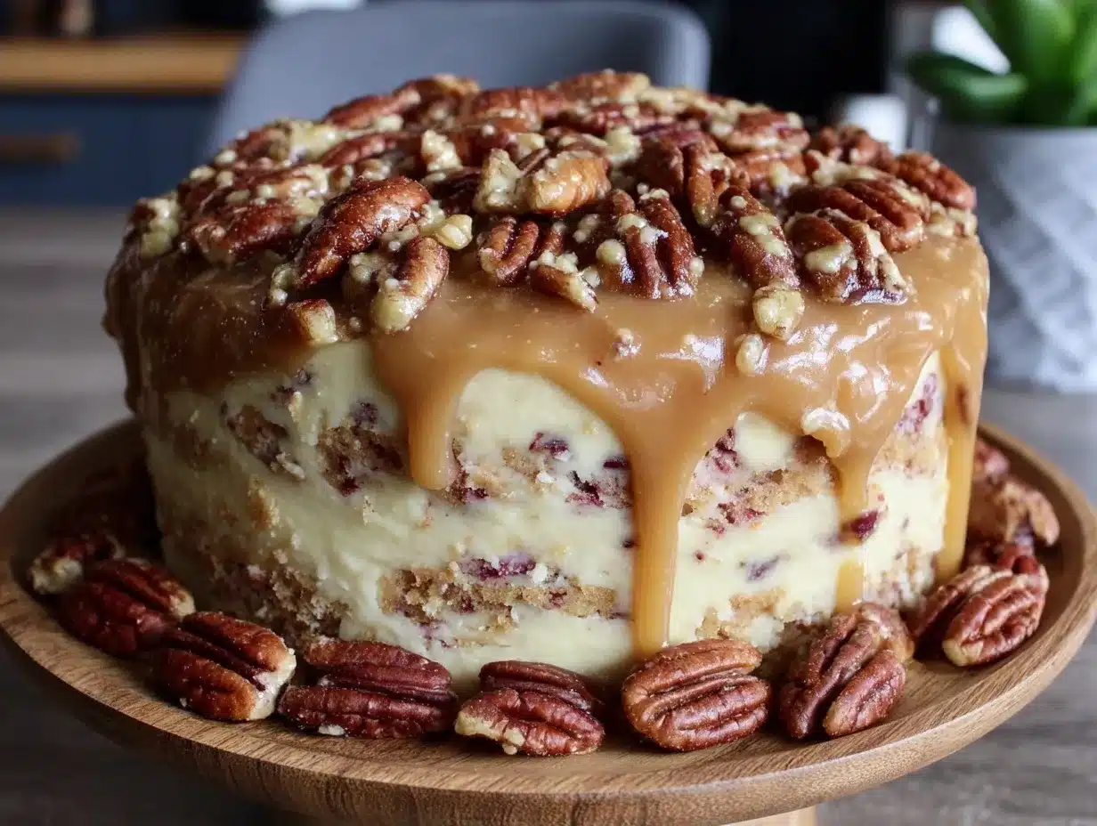 Butter Pecan Cake preparation steps