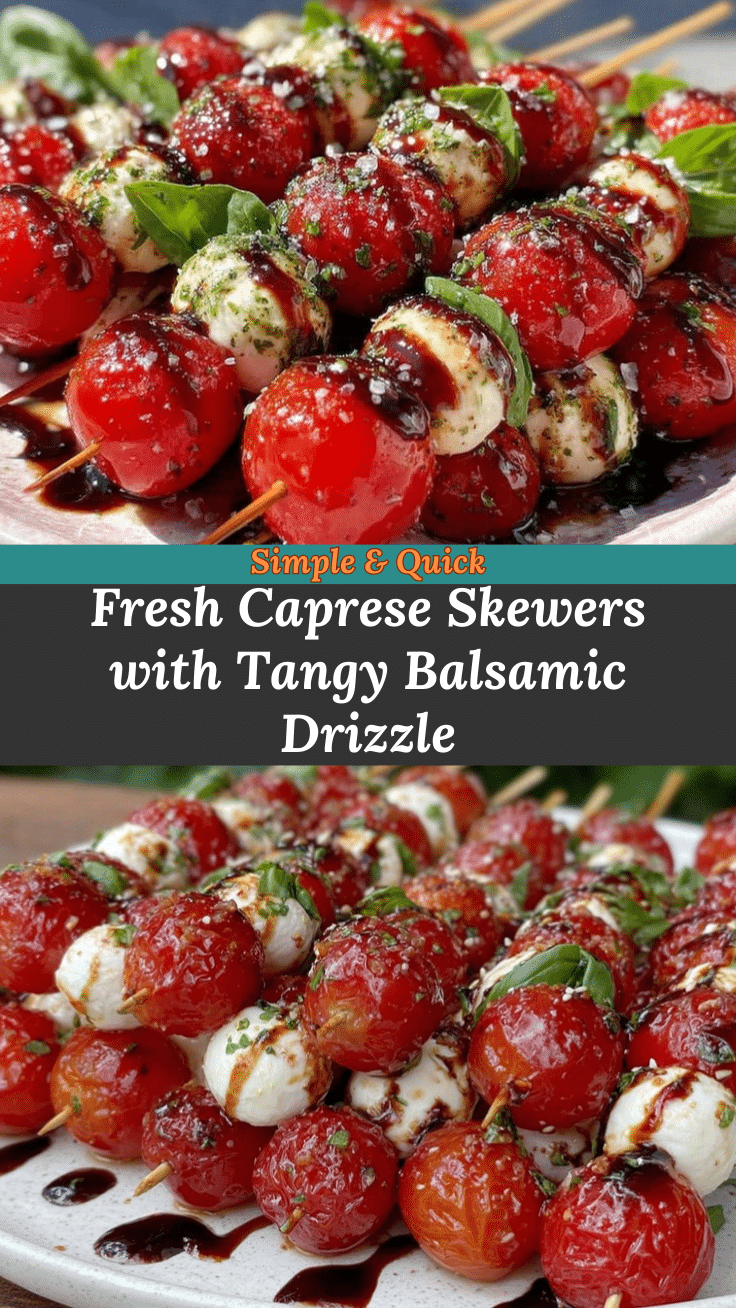 Caprese skewers recipe
