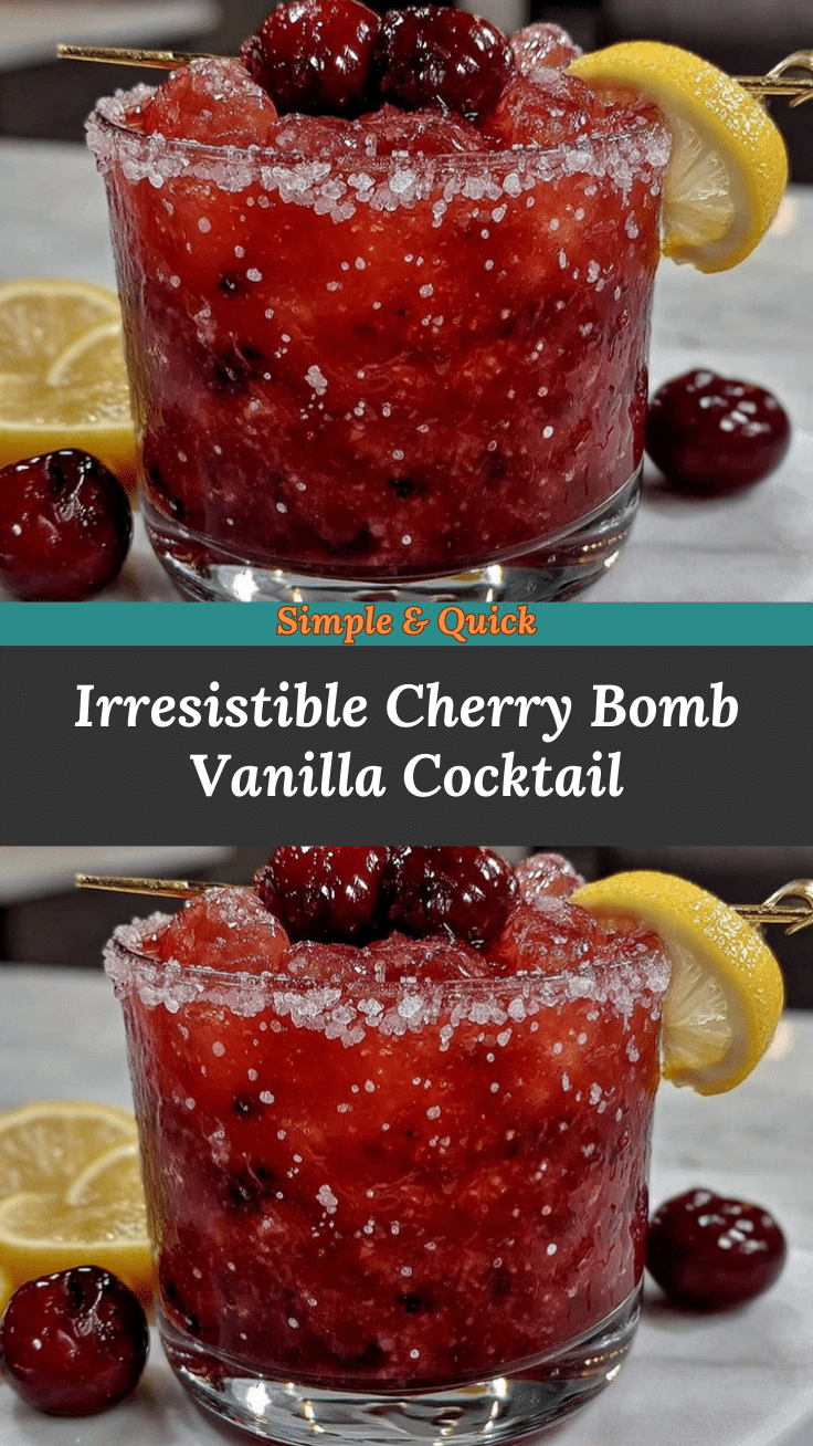 cherry bomb cocktail recipe