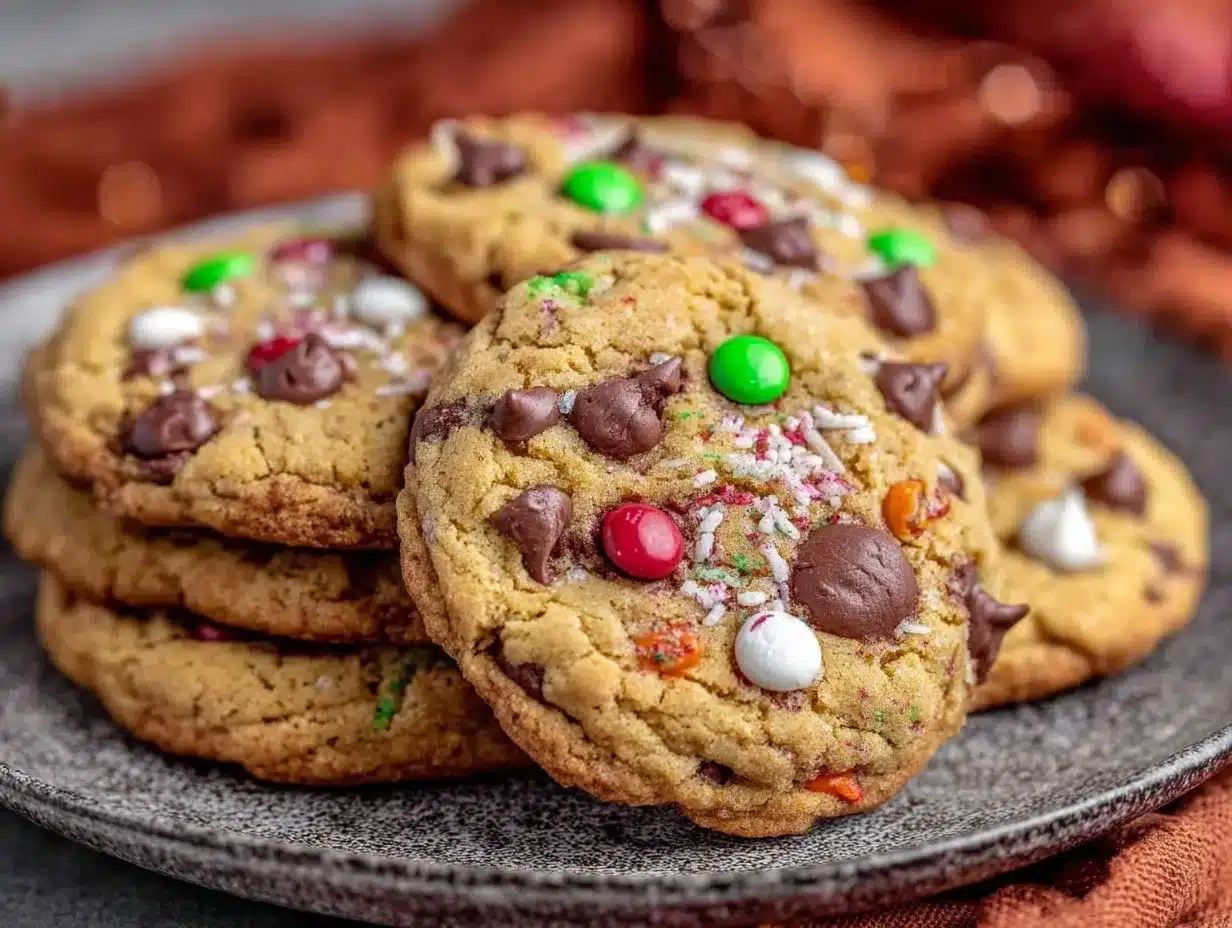 Chocolate Chip Christmas Cookies preparation steps