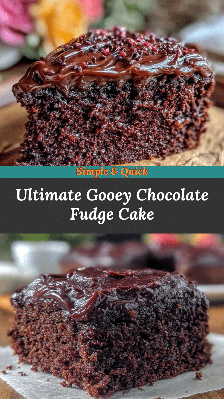 chocolate fudge cake recipe
