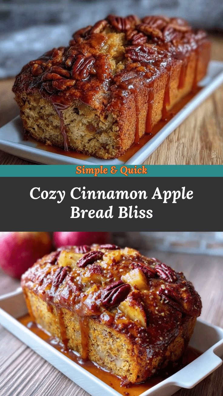 cinnamon apple bread recipe