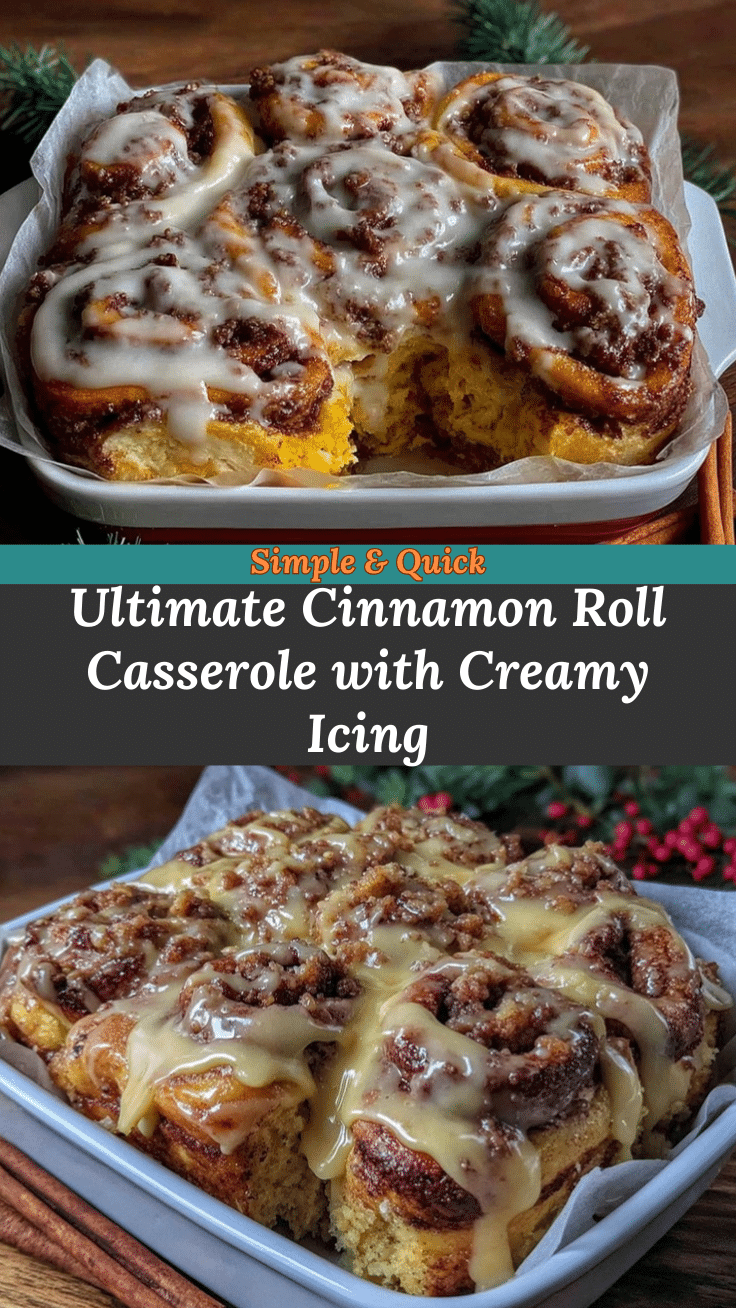cinnamon roll casserole recipe