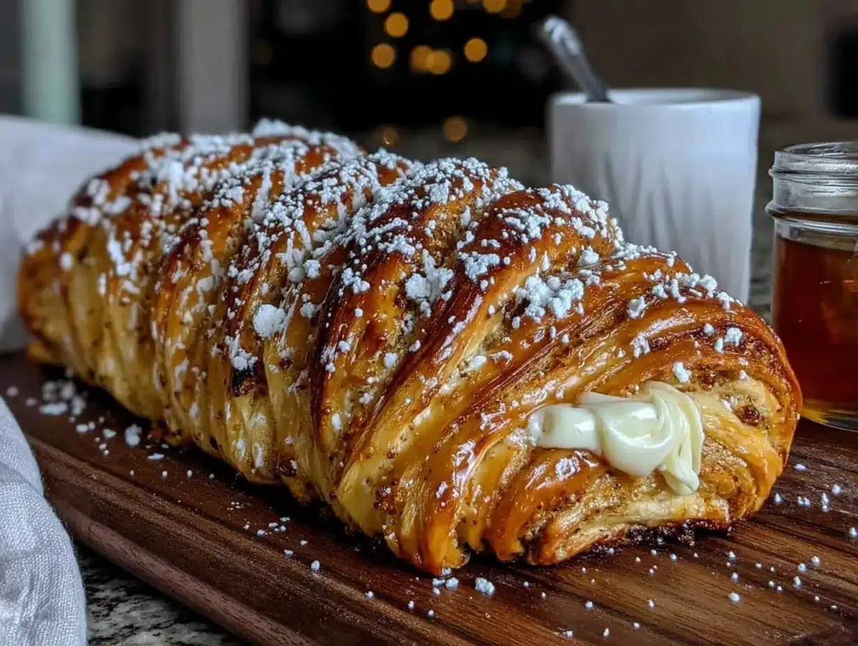 cream cheese Danish braid preparation steps