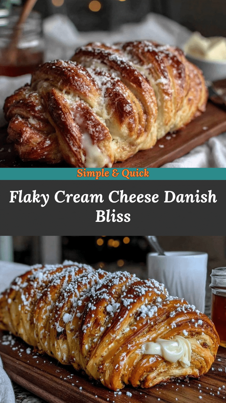 cream cheese Danish braid recipe