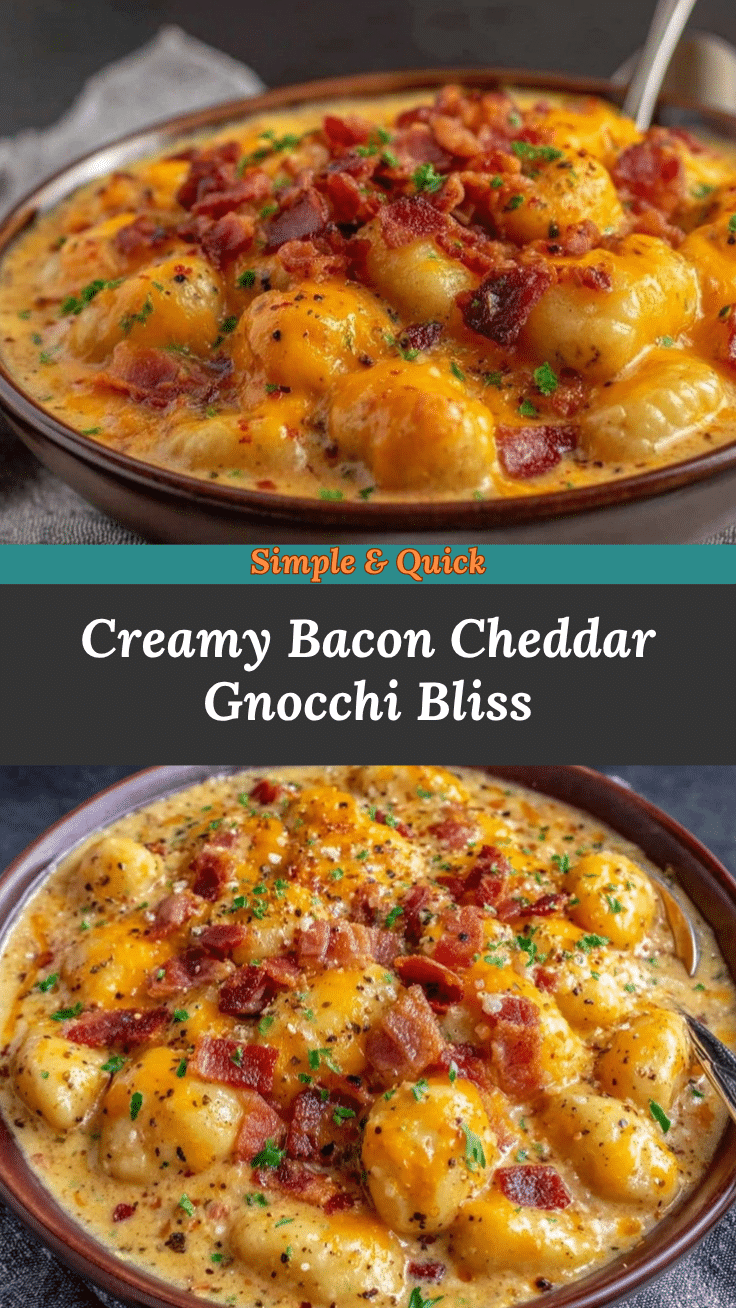 creamy bacon cheddar gnocchi soup recipe