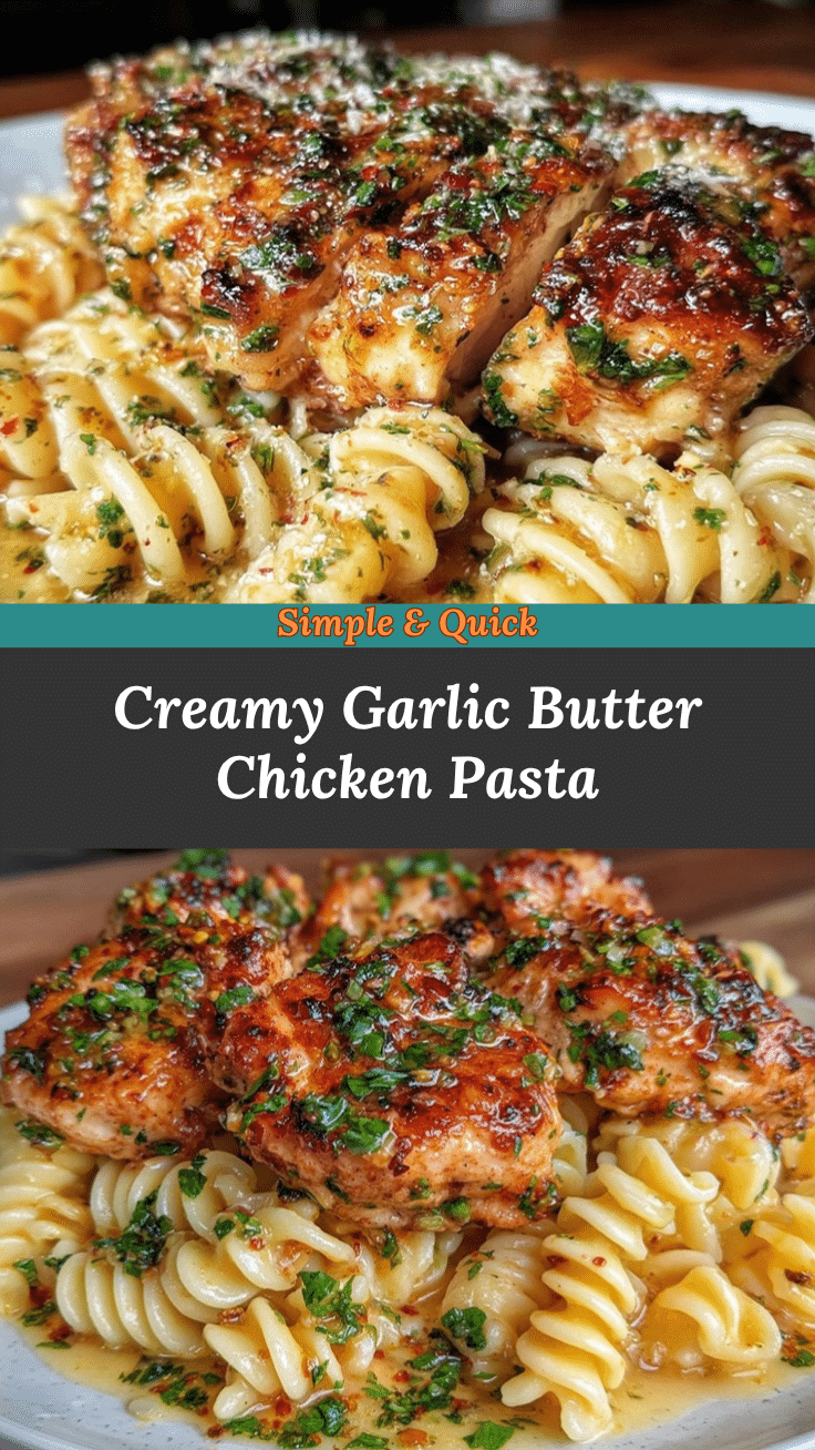 creamy garlic butter chicken recipe