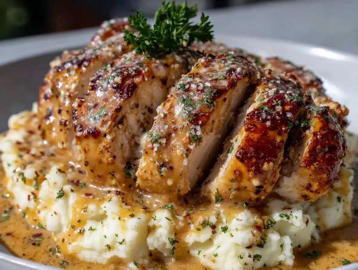 creamy garlic parmesan chicken preparation steps