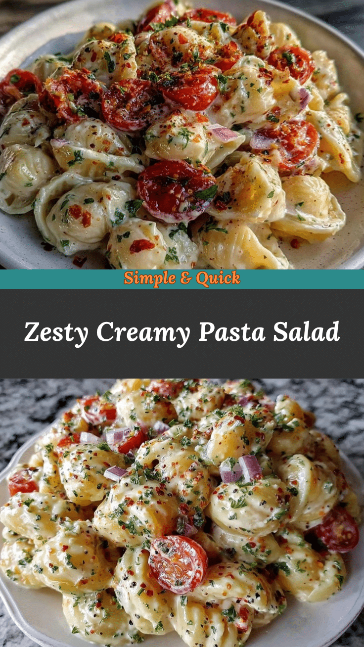 creamy pasta salad recipe