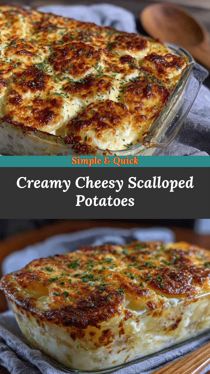 creamy scalloped potatoes recipe