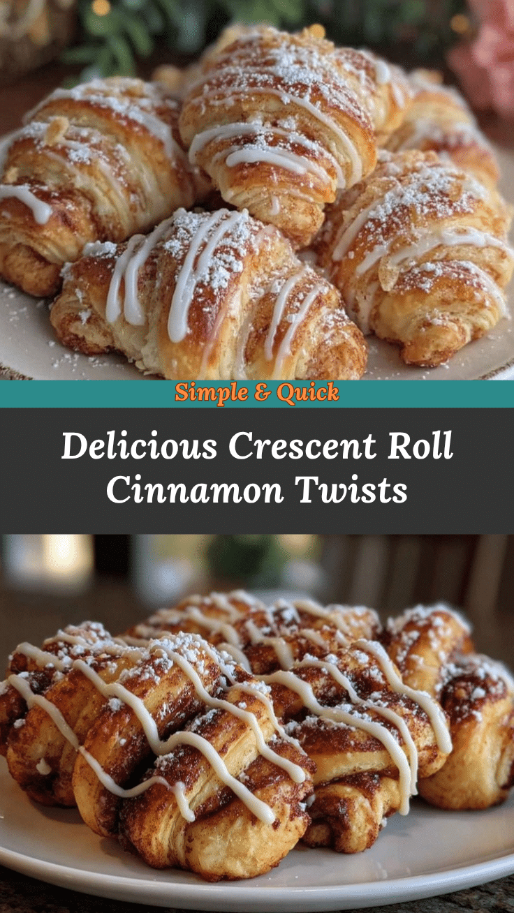crescent roll cinnamon twists recipe