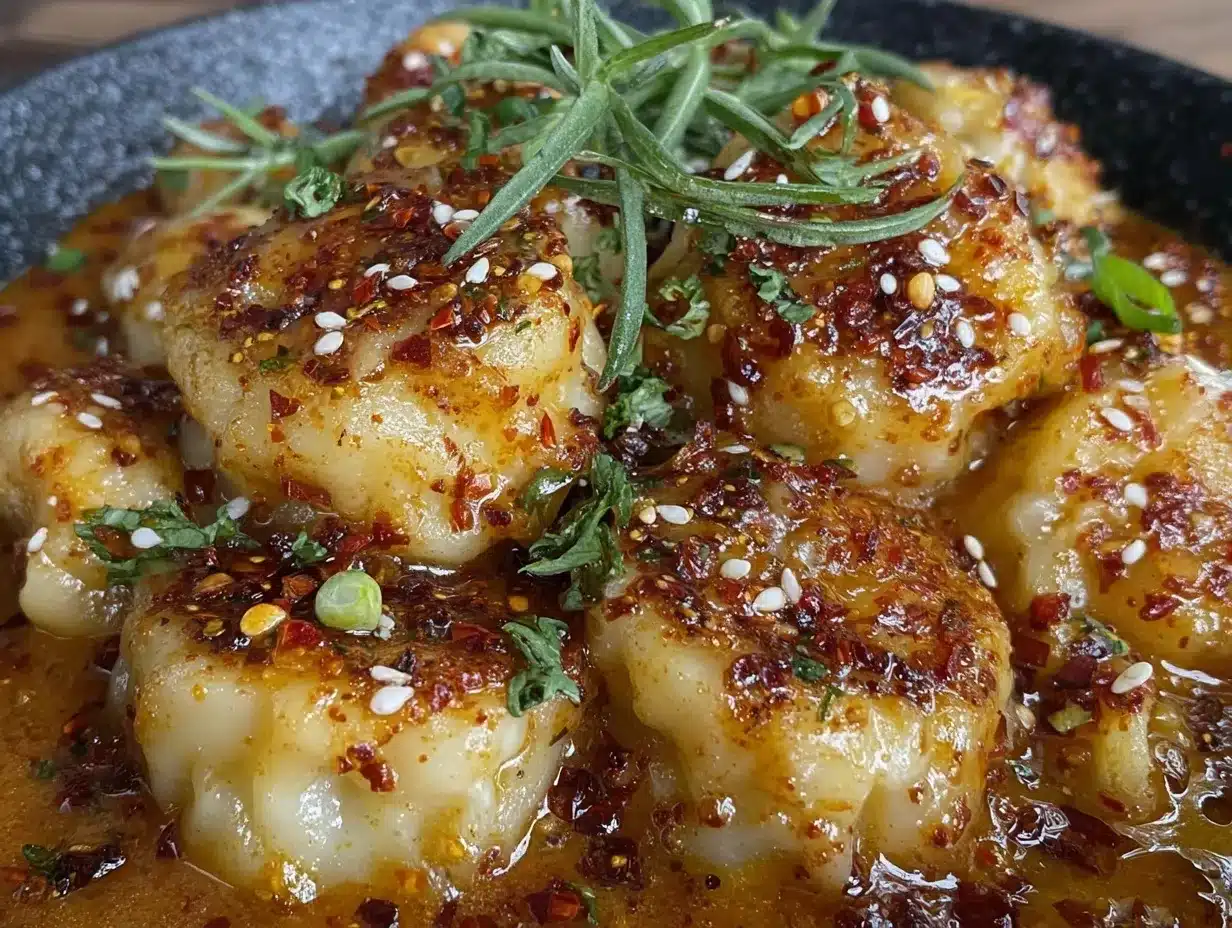 crispy baked dumplings preparation steps