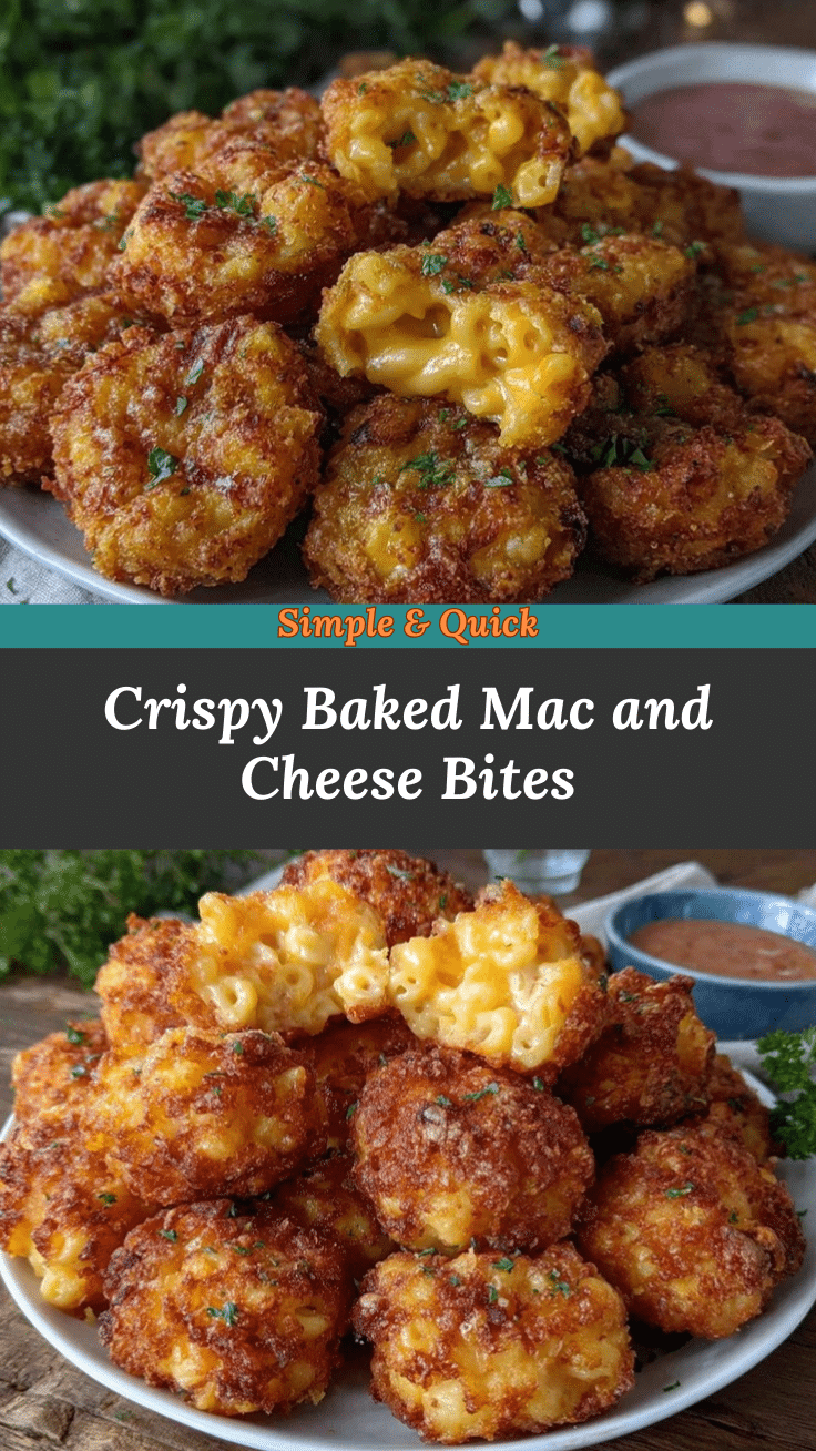 crispy baked mac and cheese bites recipe