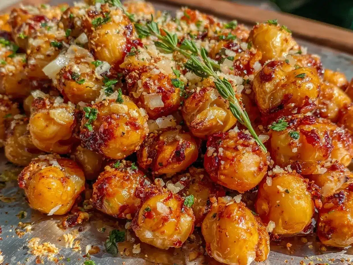crispy crunchy chickpeas preparation steps
