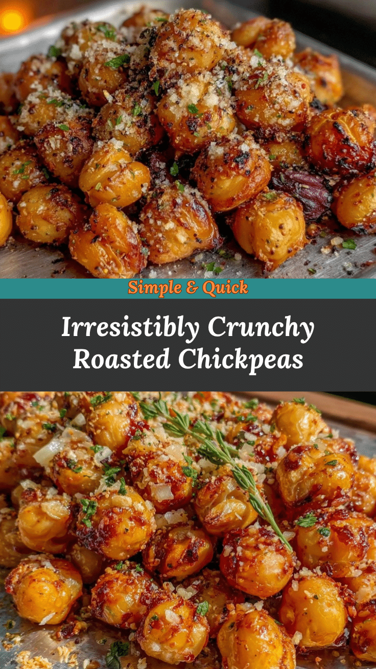crispy crunchy chickpeas recipe