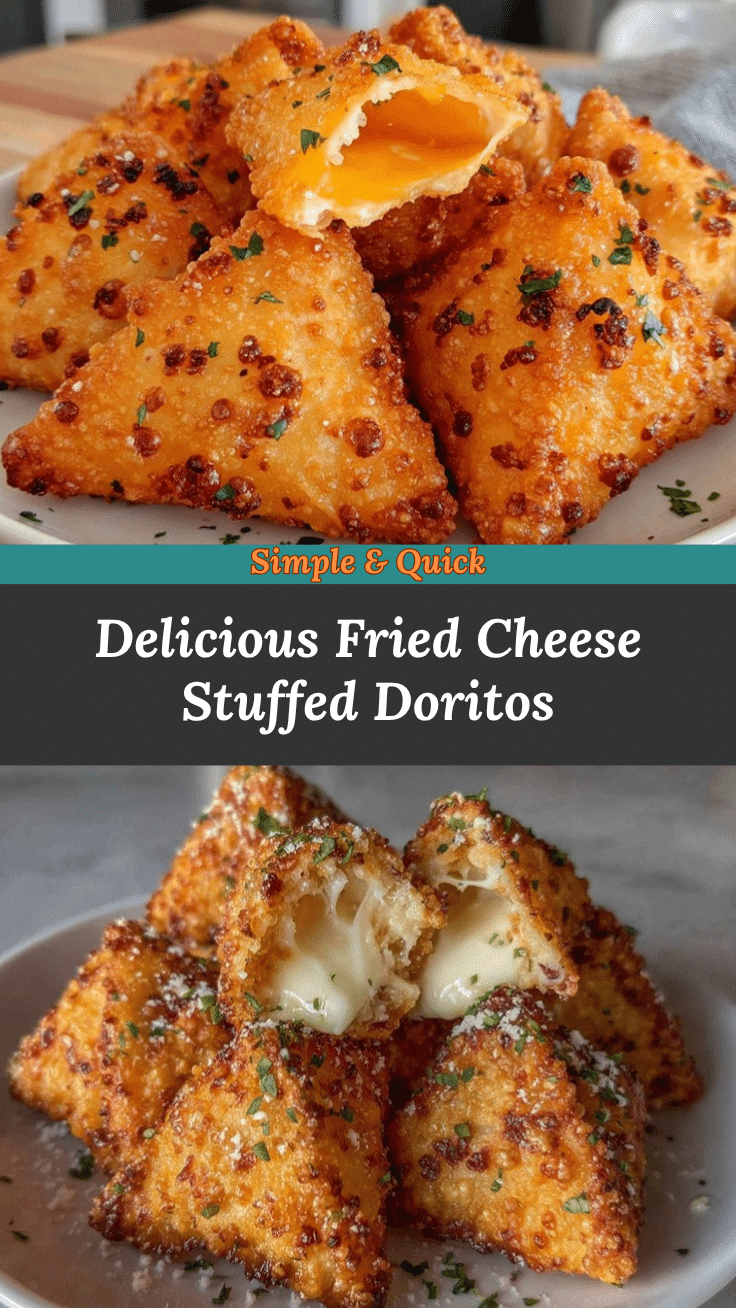 crispy fried cheese stuffed doritos recipe