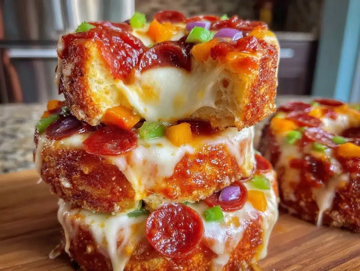 crispy pizza bagels preparation steps