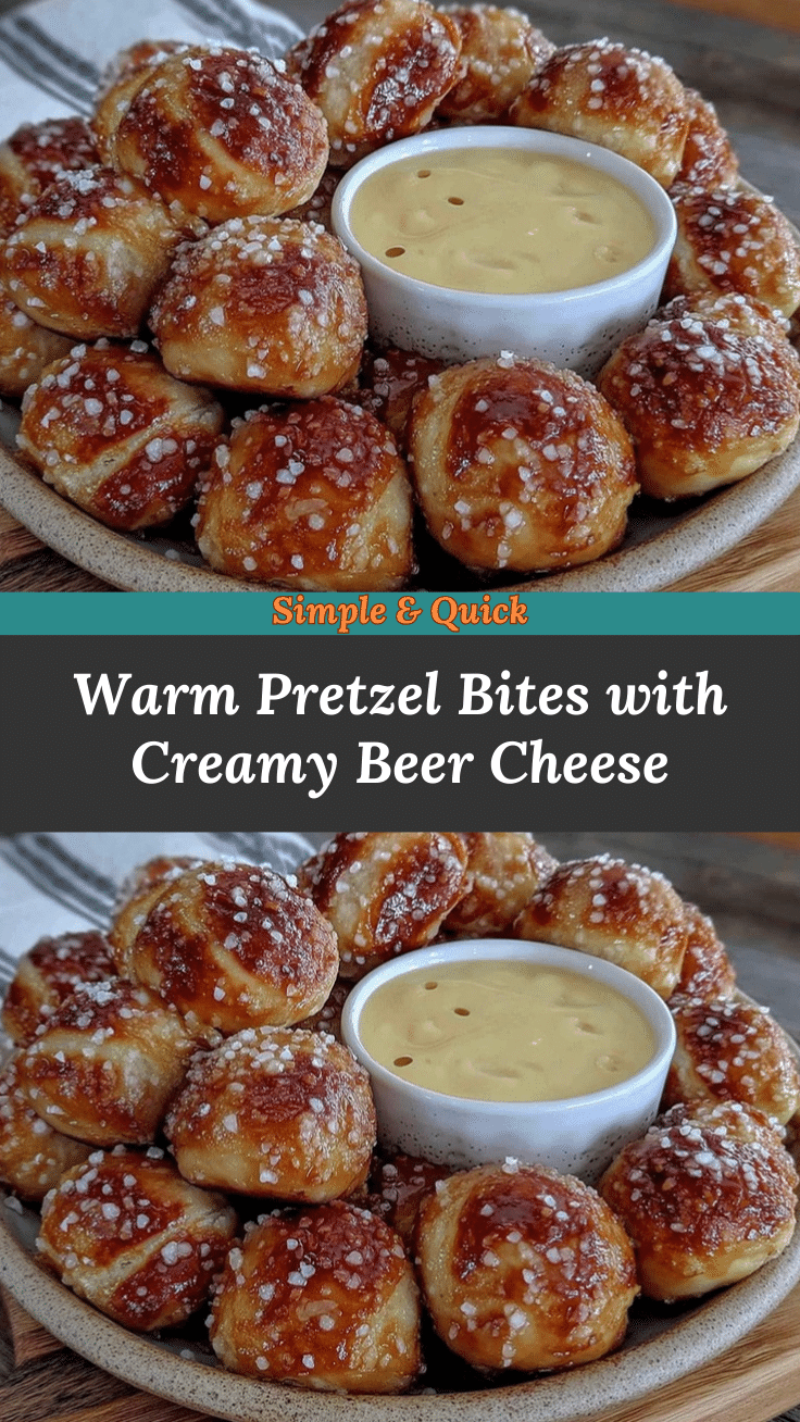 crispy pretzel bites recipe
