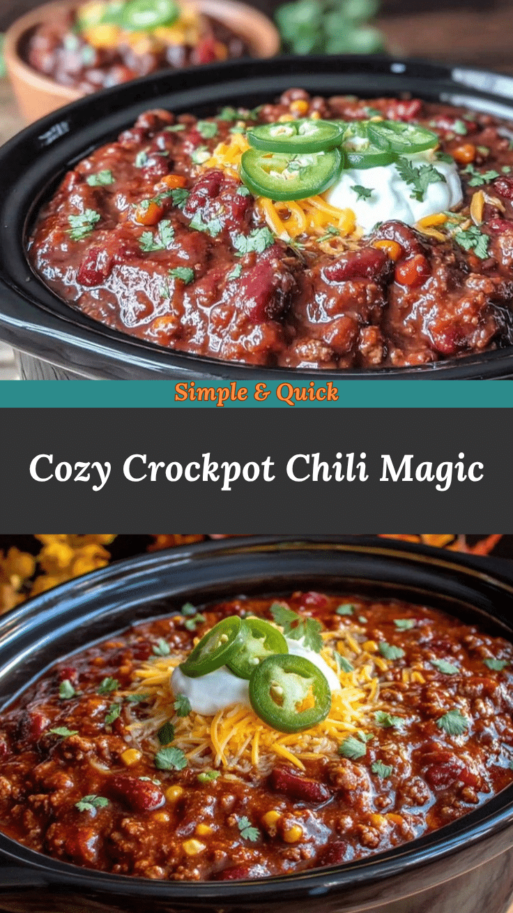 crockpot chili recipe