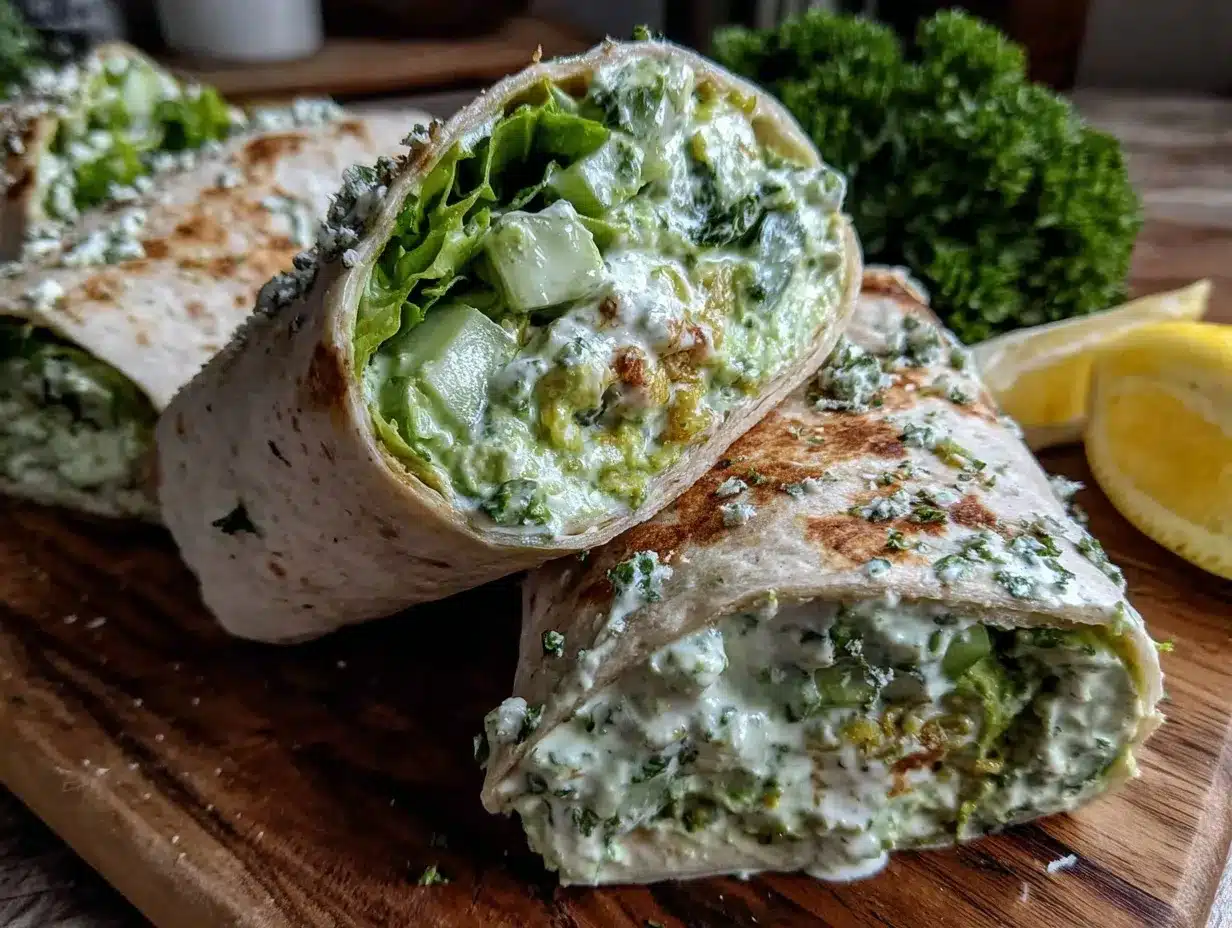 cucumber wraps preparation steps