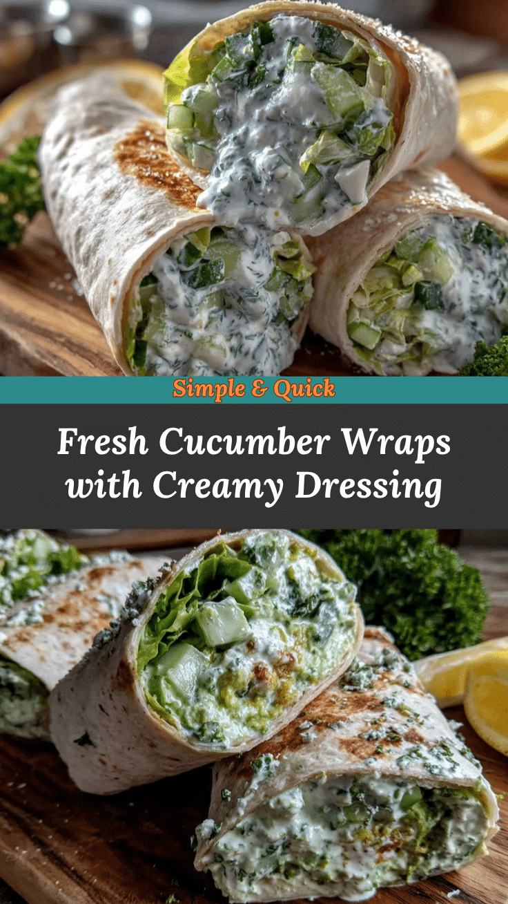 cucumber wraps recipe