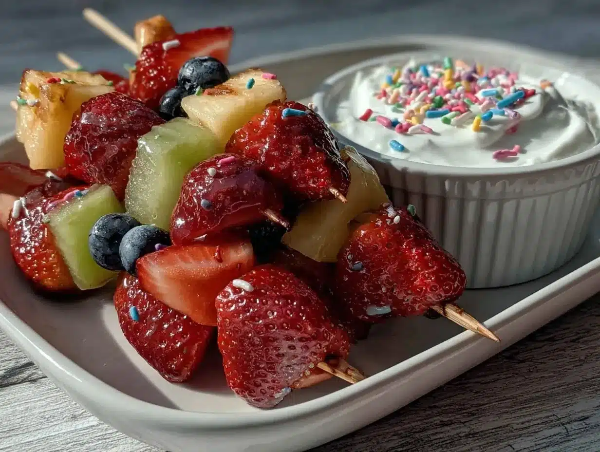 fruit kabobs recipe preparation steps