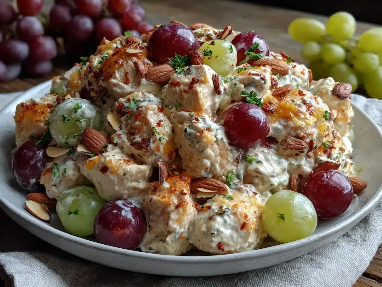 Greek Yogurt Chicken Salad preparation steps