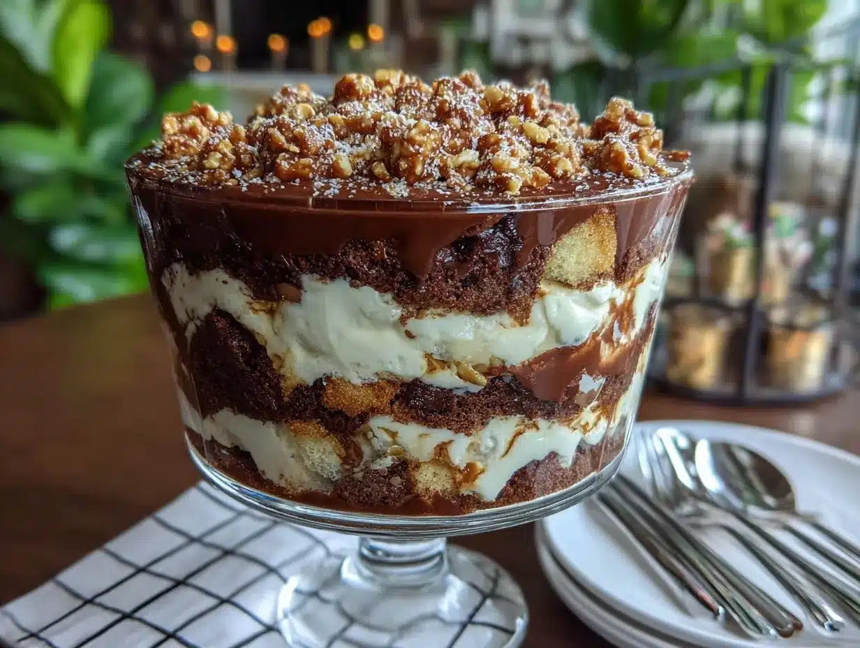 Heath Bar Trifle preparation steps