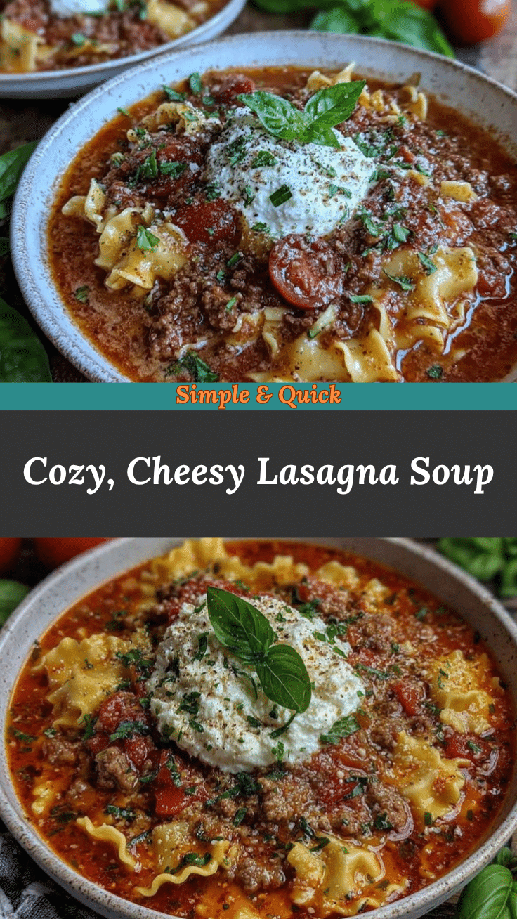 lasagna soup recipe