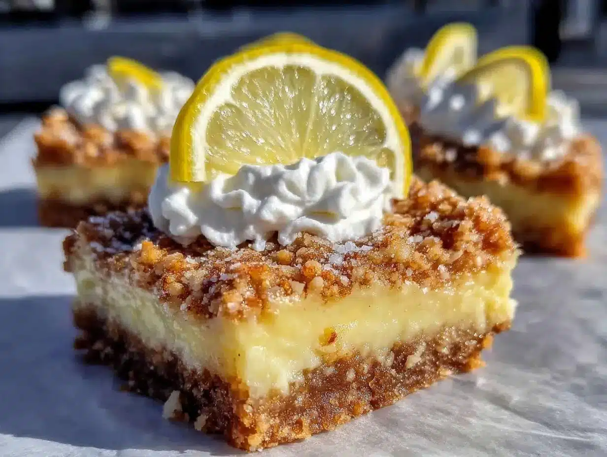 lemon cream pie bars preparation steps
