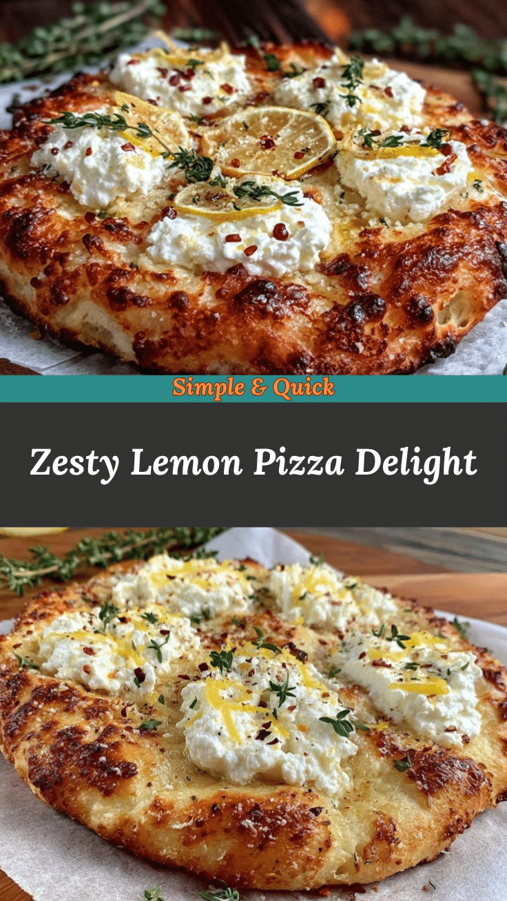 lemon pizza recipe