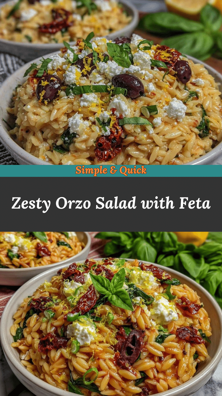 orzo pasta salad recipe