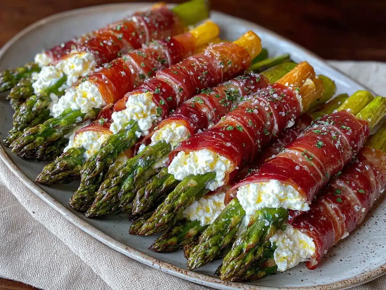 prosciutto-wrapped asparagus preparation steps