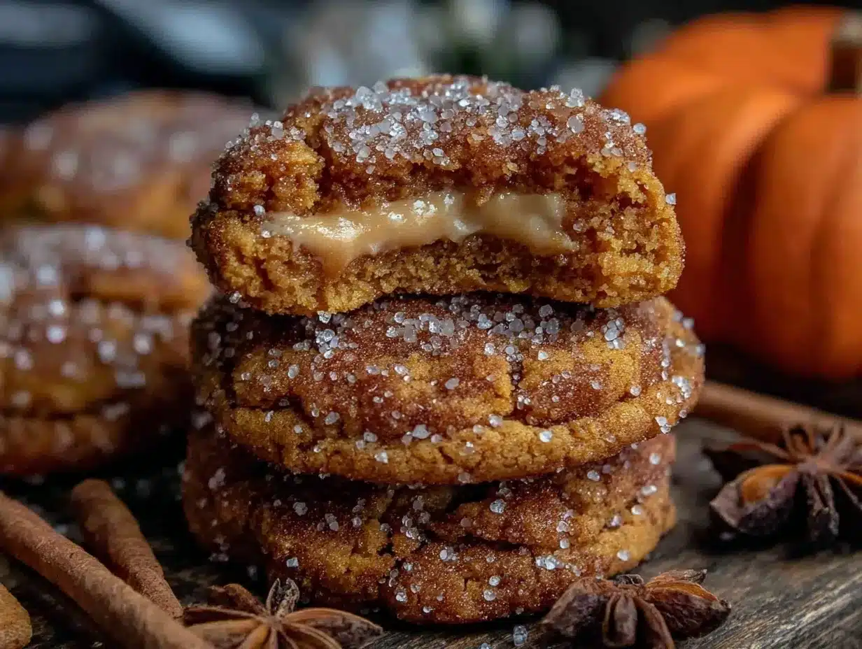 pumpkin cheesecake cookies preparation steps