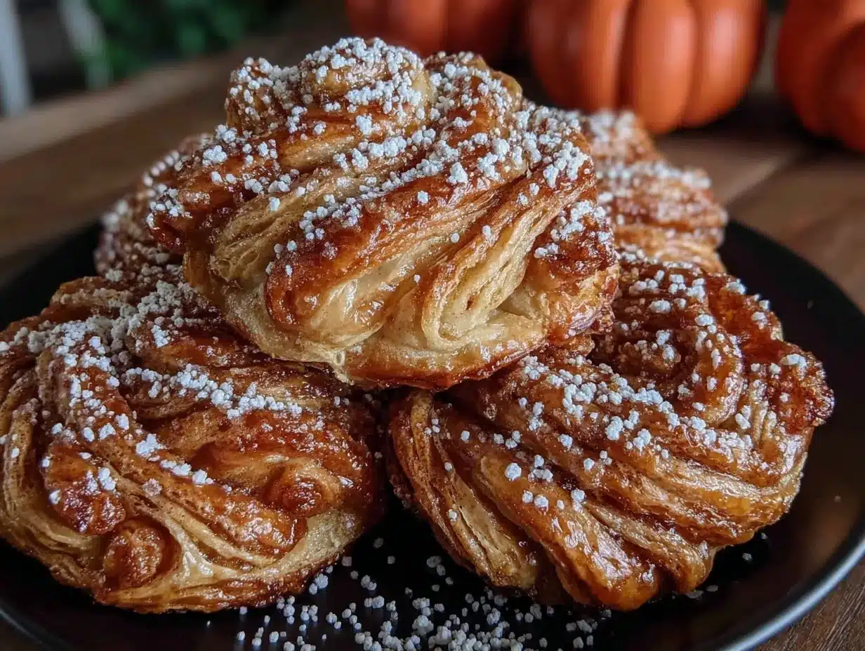 pumpkin pie twists preparation steps