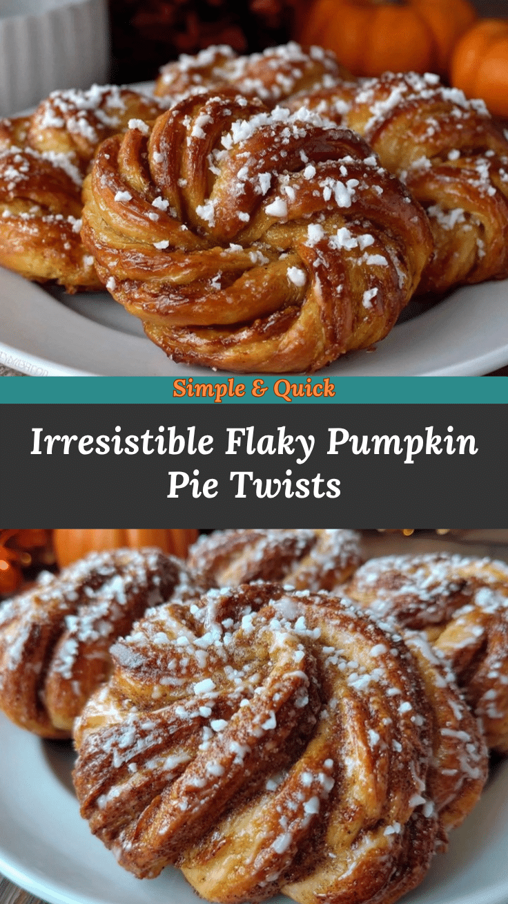 pumpkin pie twists recipe