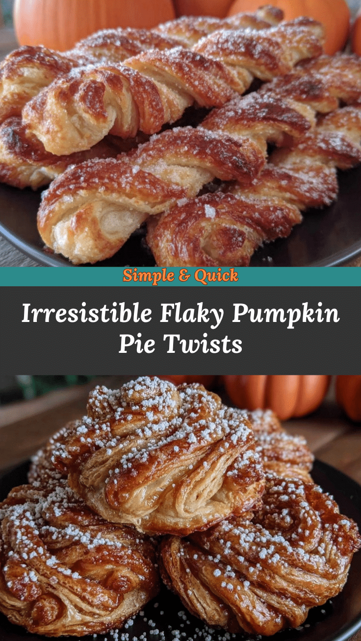 pumpkin pie twists recipe