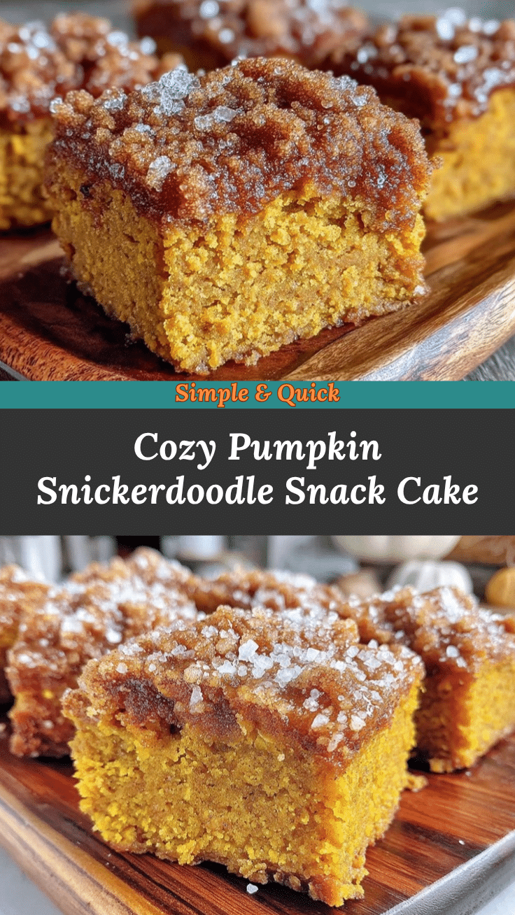 pumpkin snickerdoodle recipe