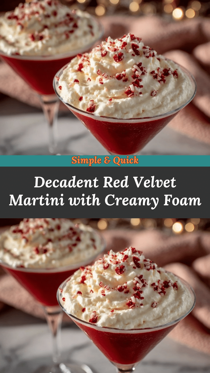 Red Velvet Martini recipe